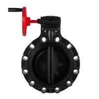 PVC wormwiel vlinderklep